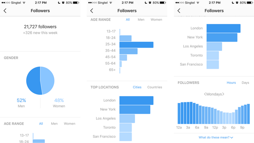 instagram insight followers